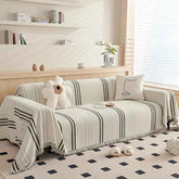 Chenille Throw Blanket with Tassels – Machine Washable | Elden Home